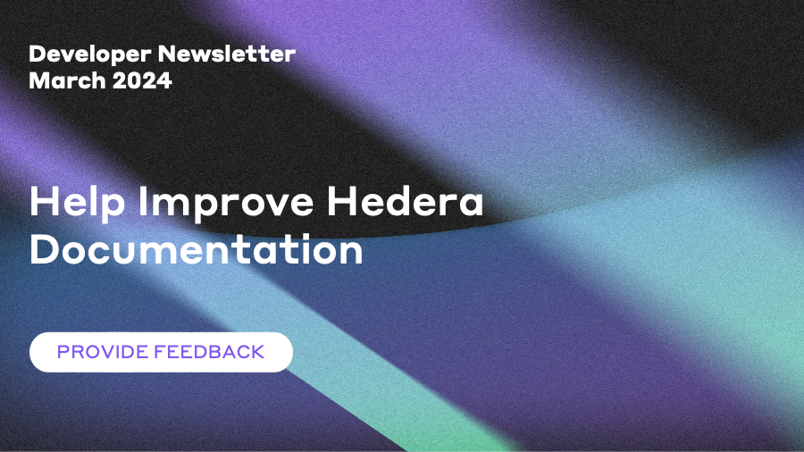 Developer Newsletter March 2024