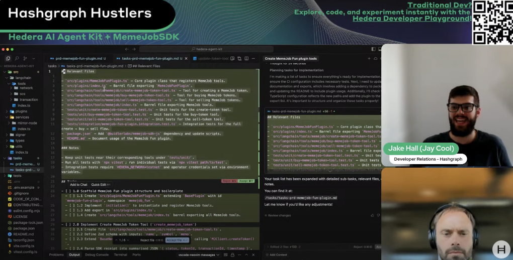 Hashgraph Hustlers: Live Coding